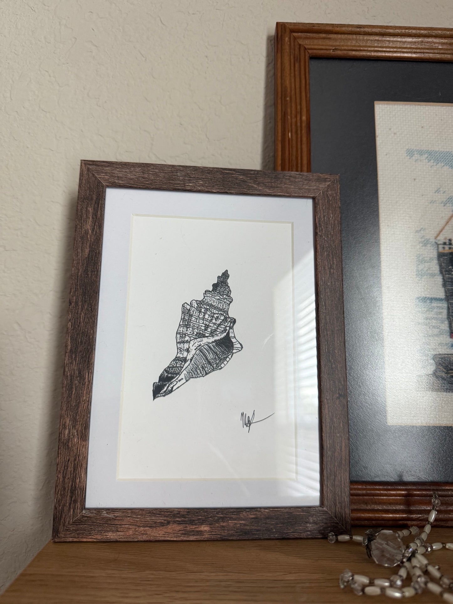 Seashell Print π