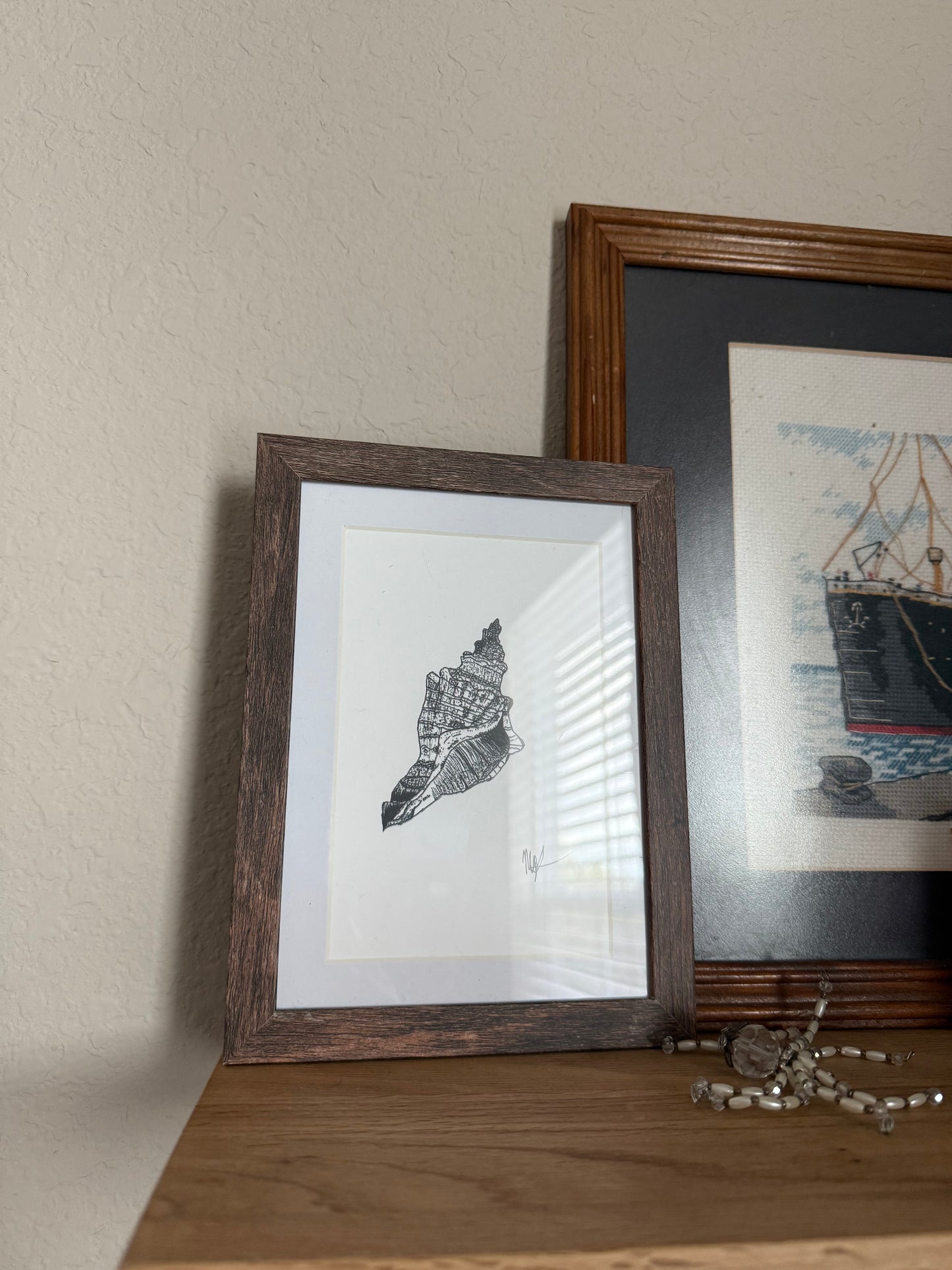 Seashell Print π