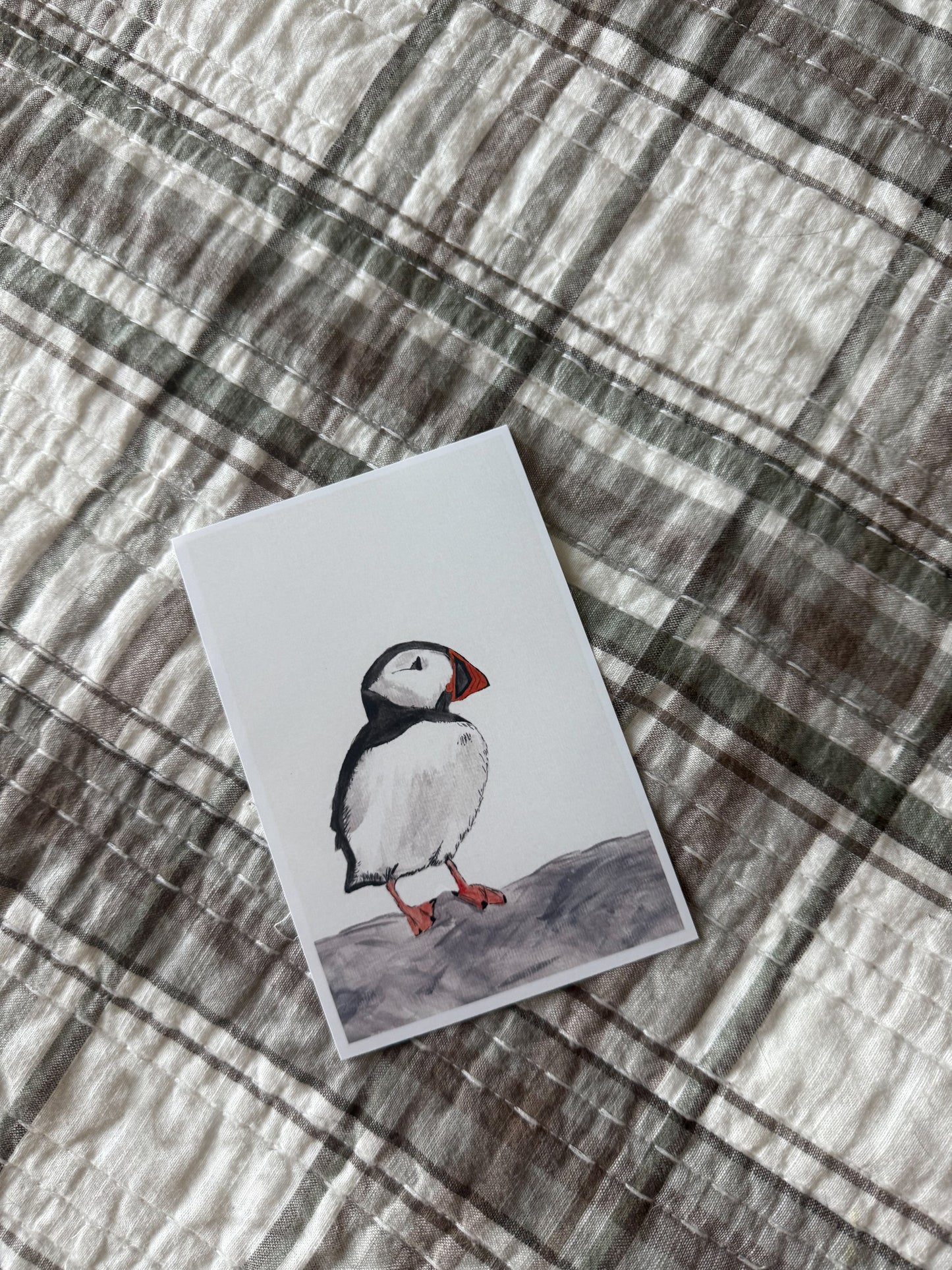Puffin Watercolor Print š§