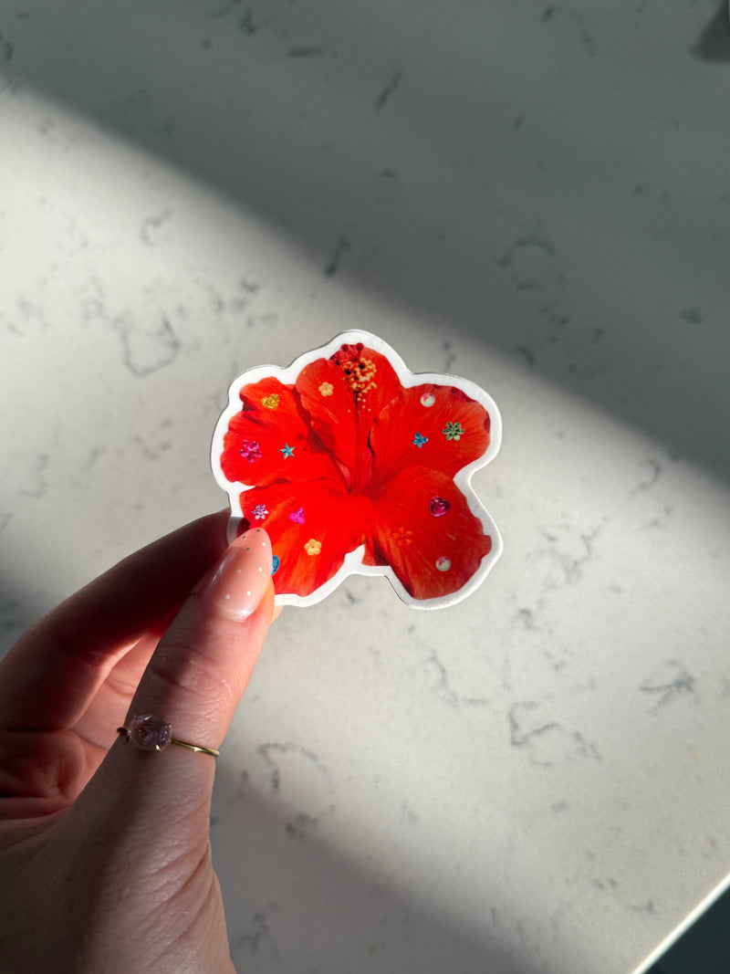 Hibiscus Sticker 🌺