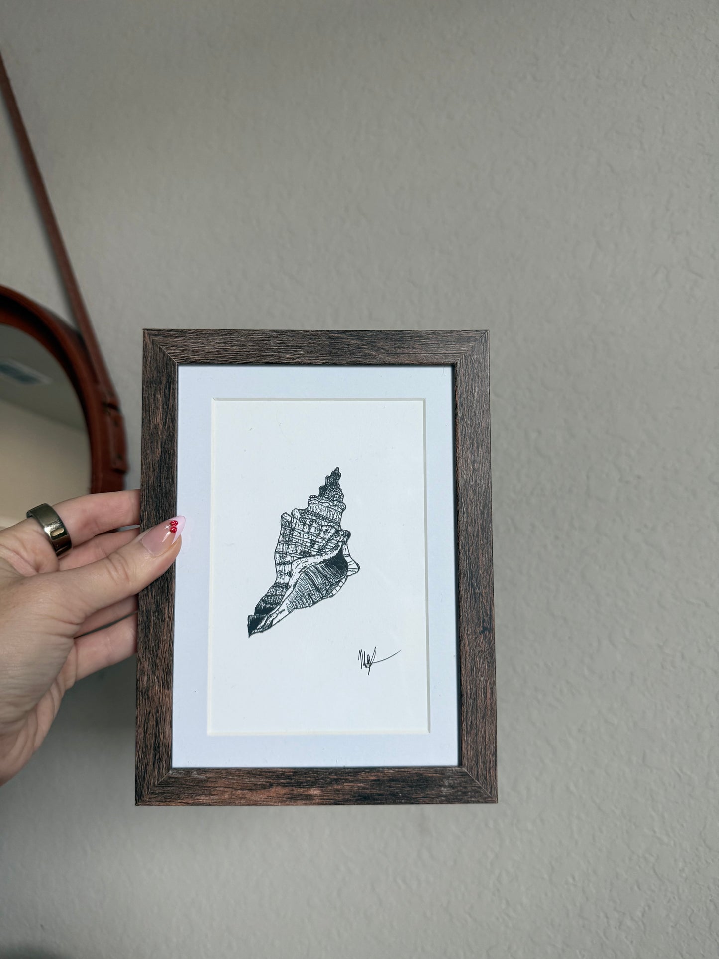 Seashell Print π