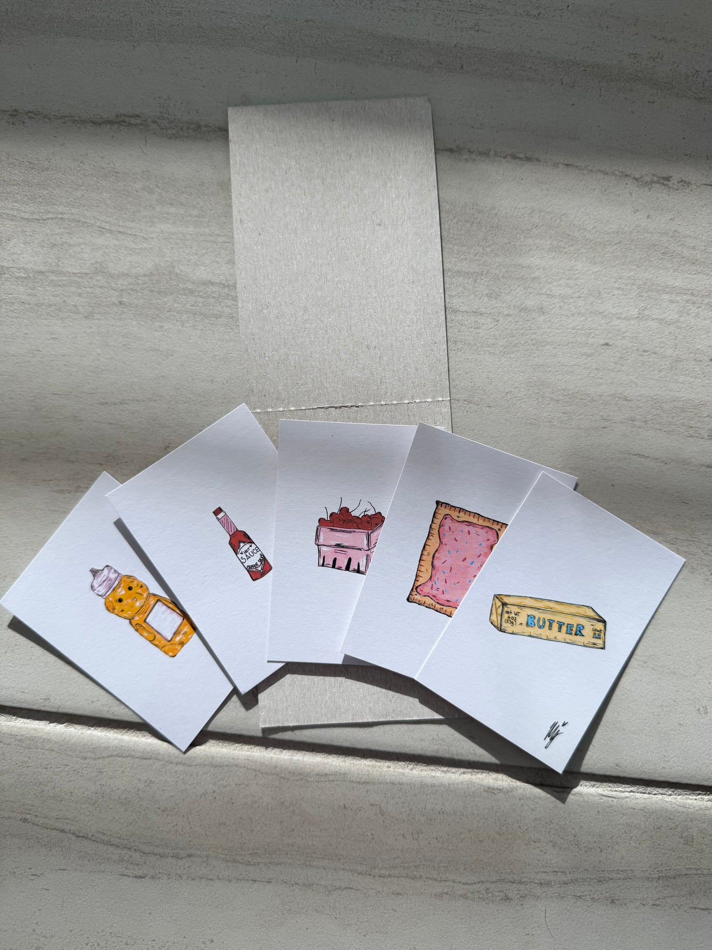 Grocery Collection Mini Print Pack (Set of 5)