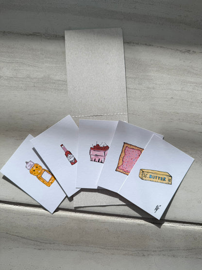 Grocery Collection Mini Print Pack (Set of 5)