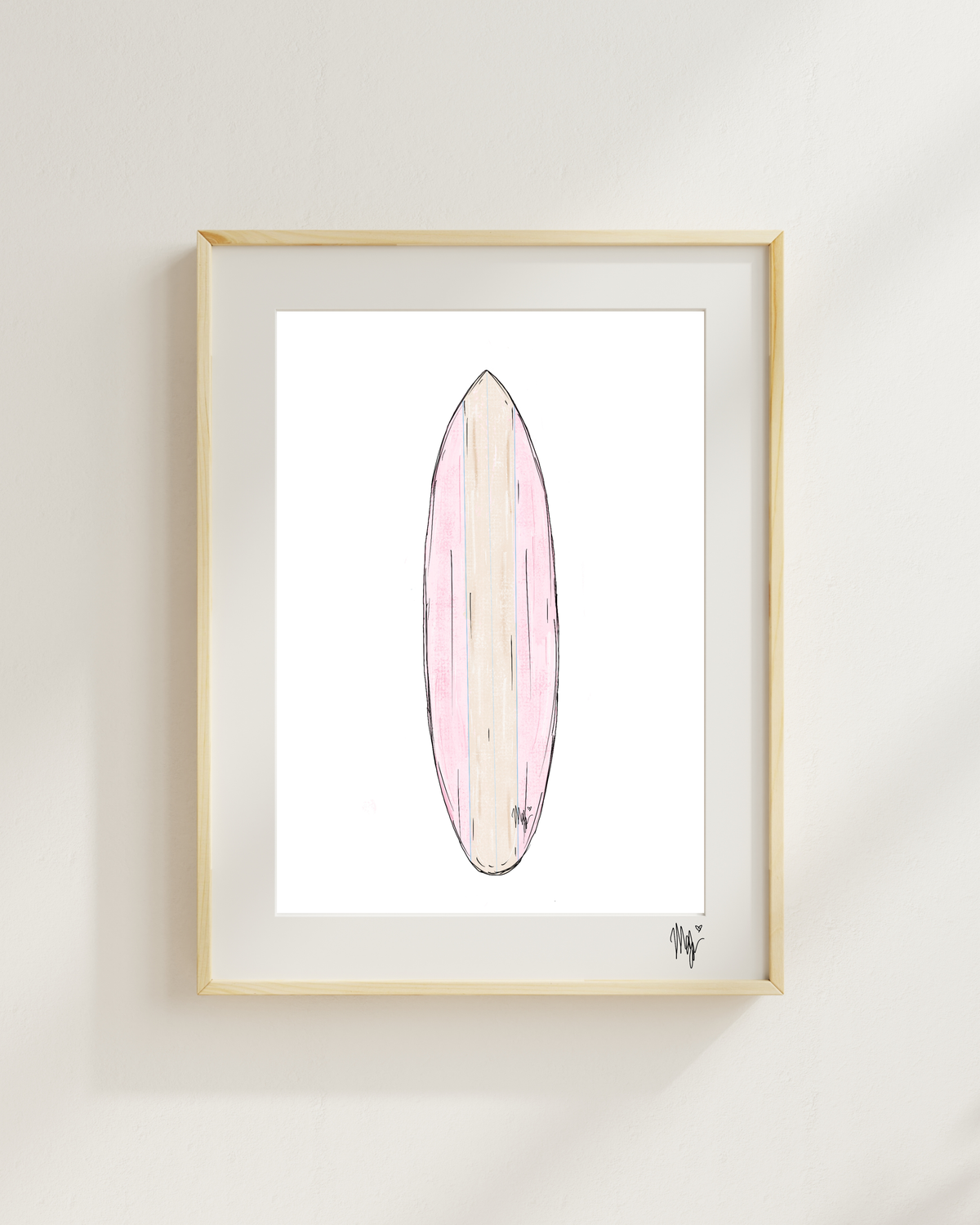 Surfboard Print 🏄‍♀️