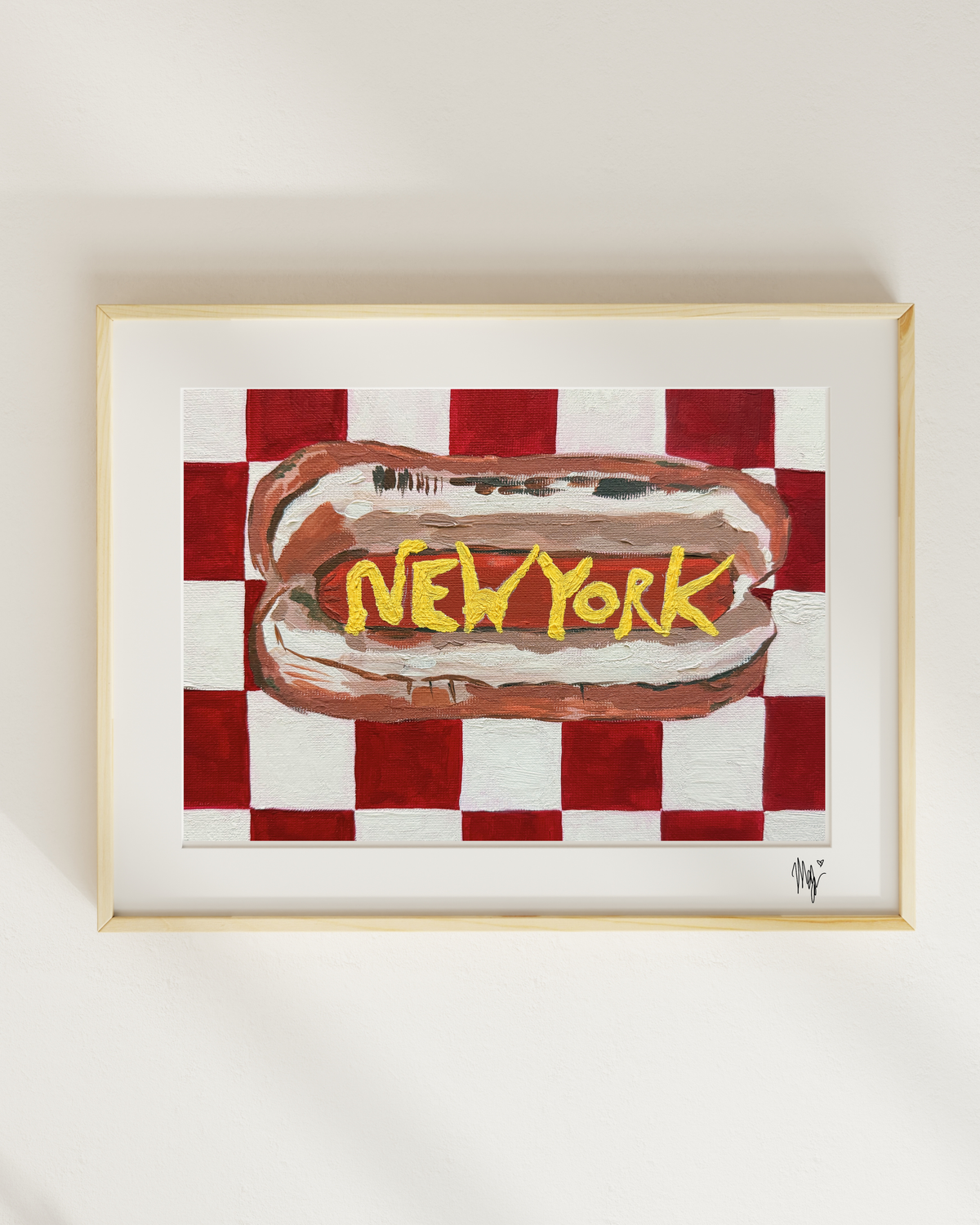 Hot Dog Print