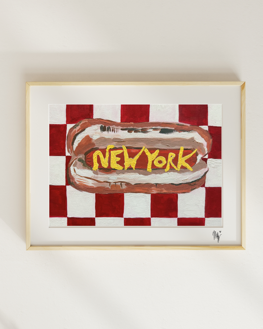 Hot Dog Print