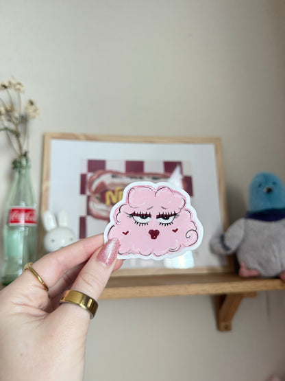 Girly Cloud Sticker ☁️