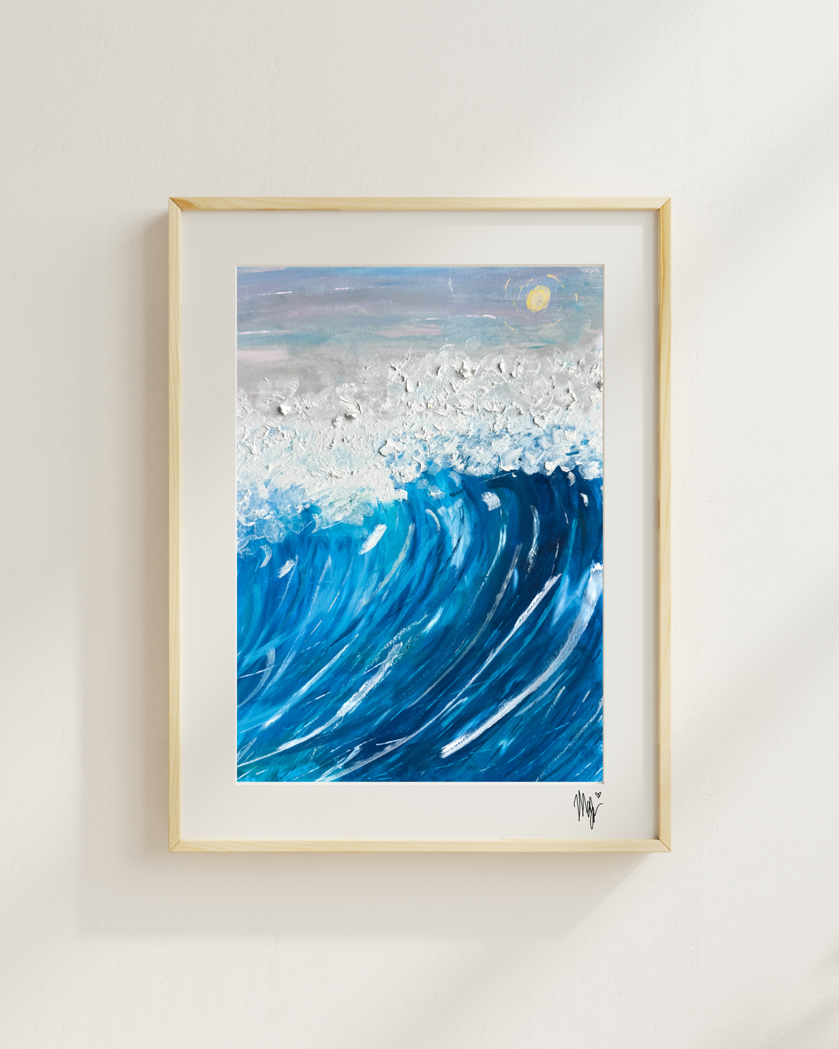 Waves Print