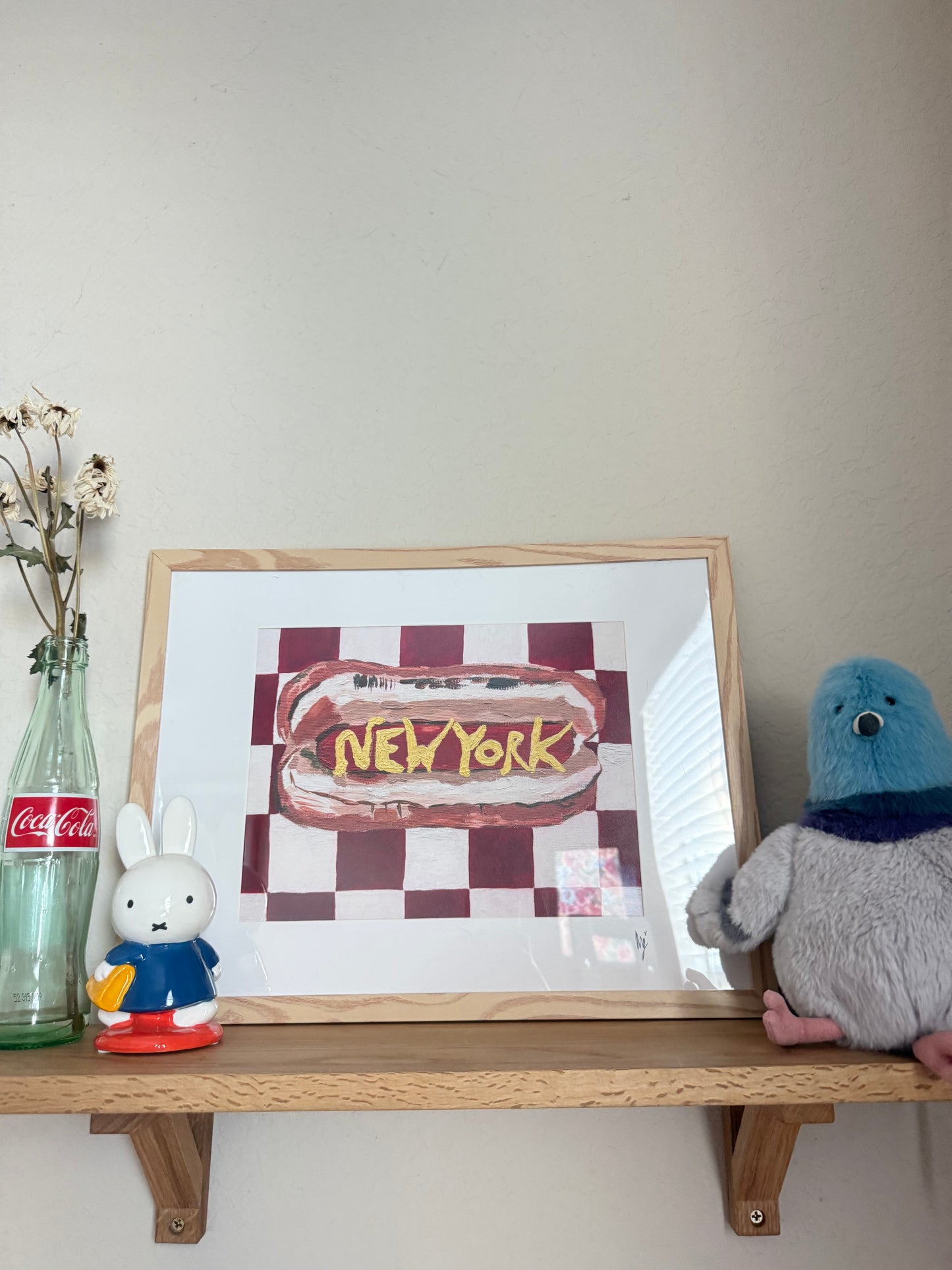 Large Framed Hot Dog Print 🌭