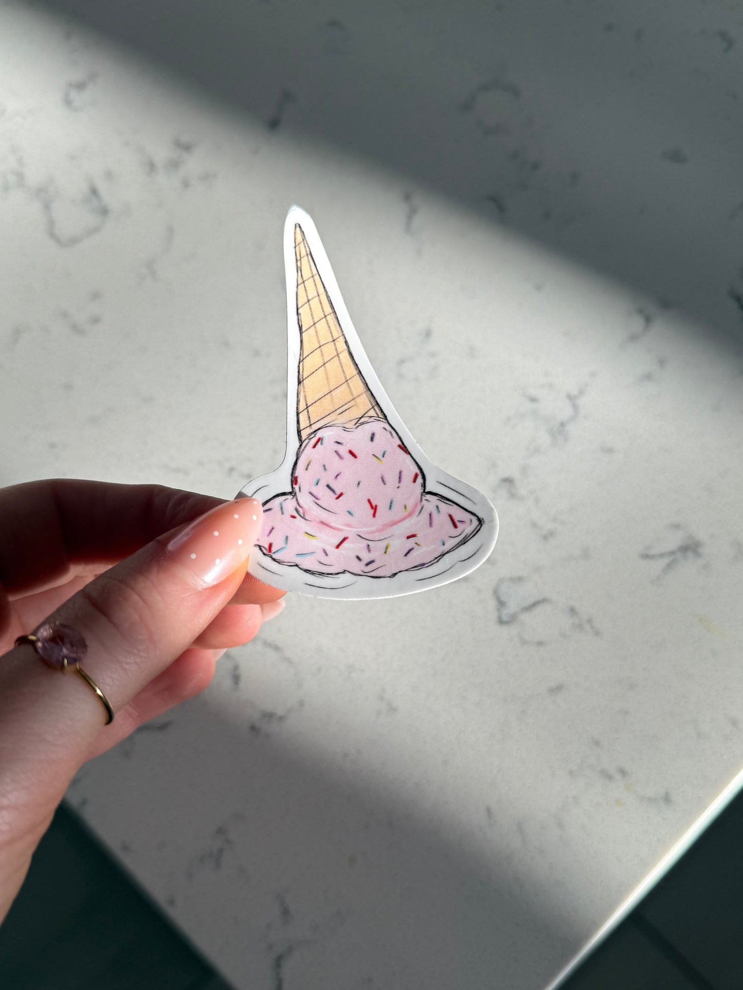 Ice Cream Cone Sticker 🍦