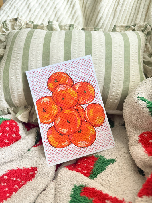 Oranges Print 🍊