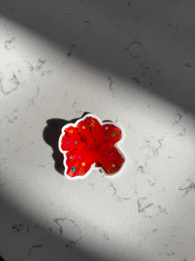 Hibiscus Sticker 🌺