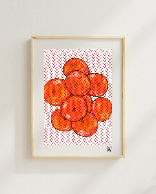 Oranges Print 🍊