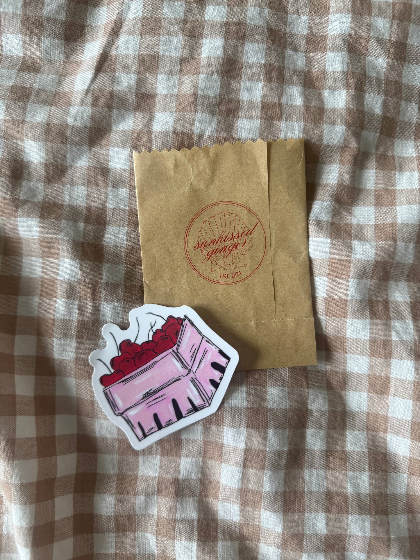 Cherries Sticker 🍒