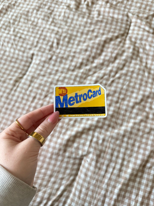 MetroCard Sticker