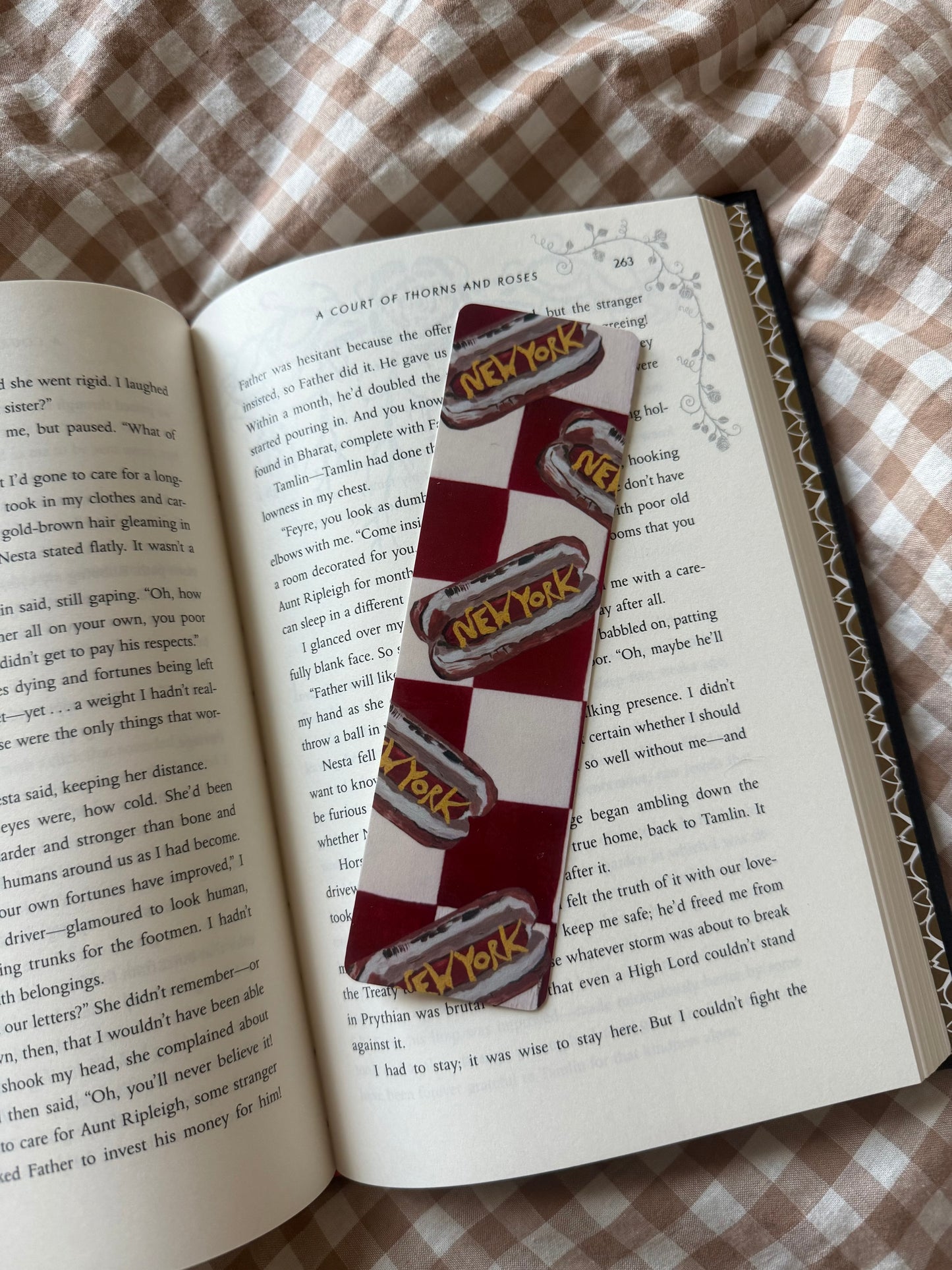 Hot Dog Bookmark 🌭
