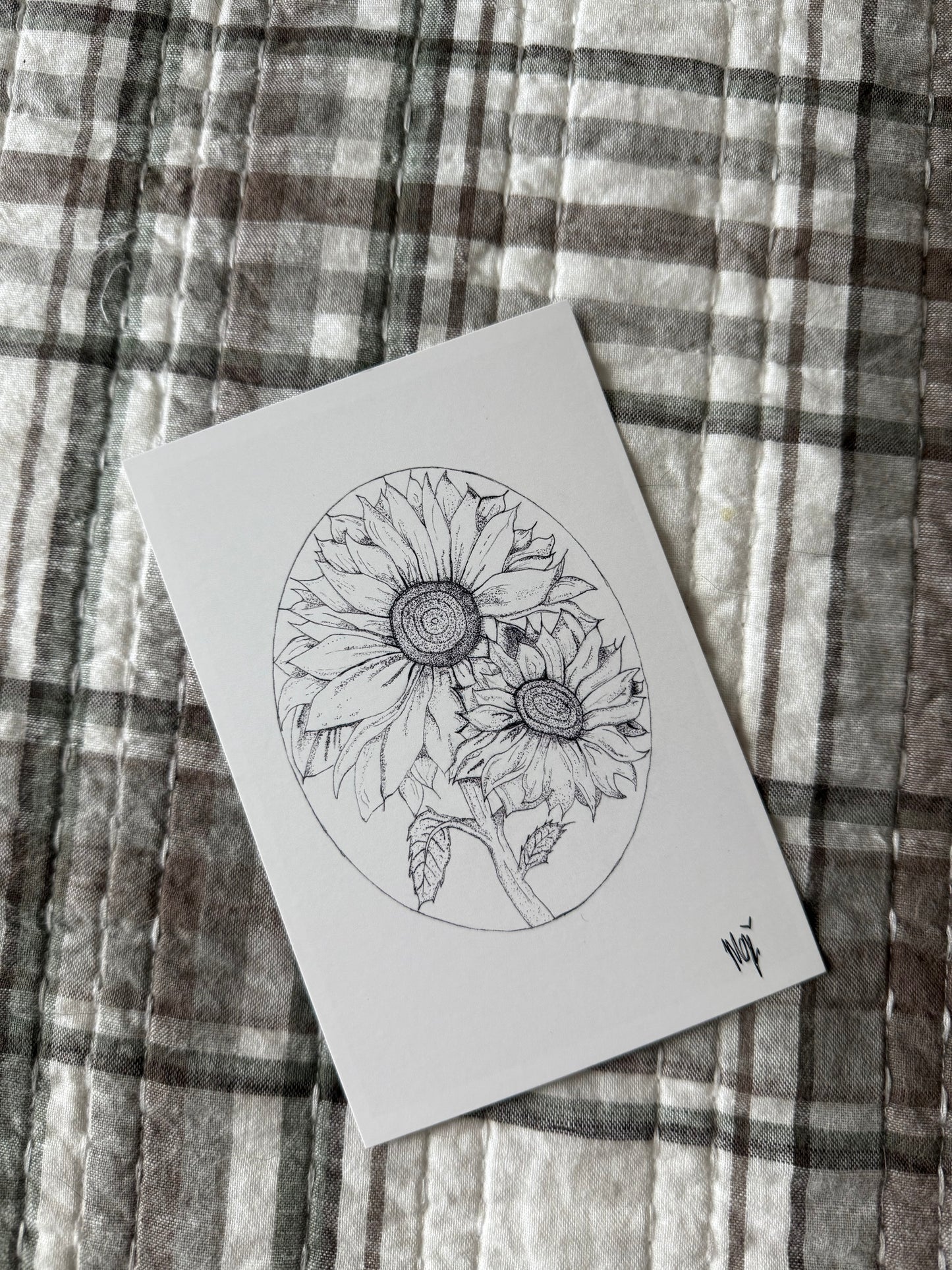 Sunflower Print 🌻