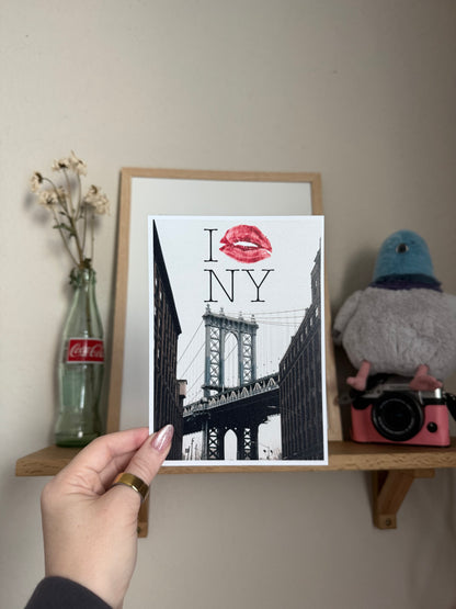 I 💋 NY Print