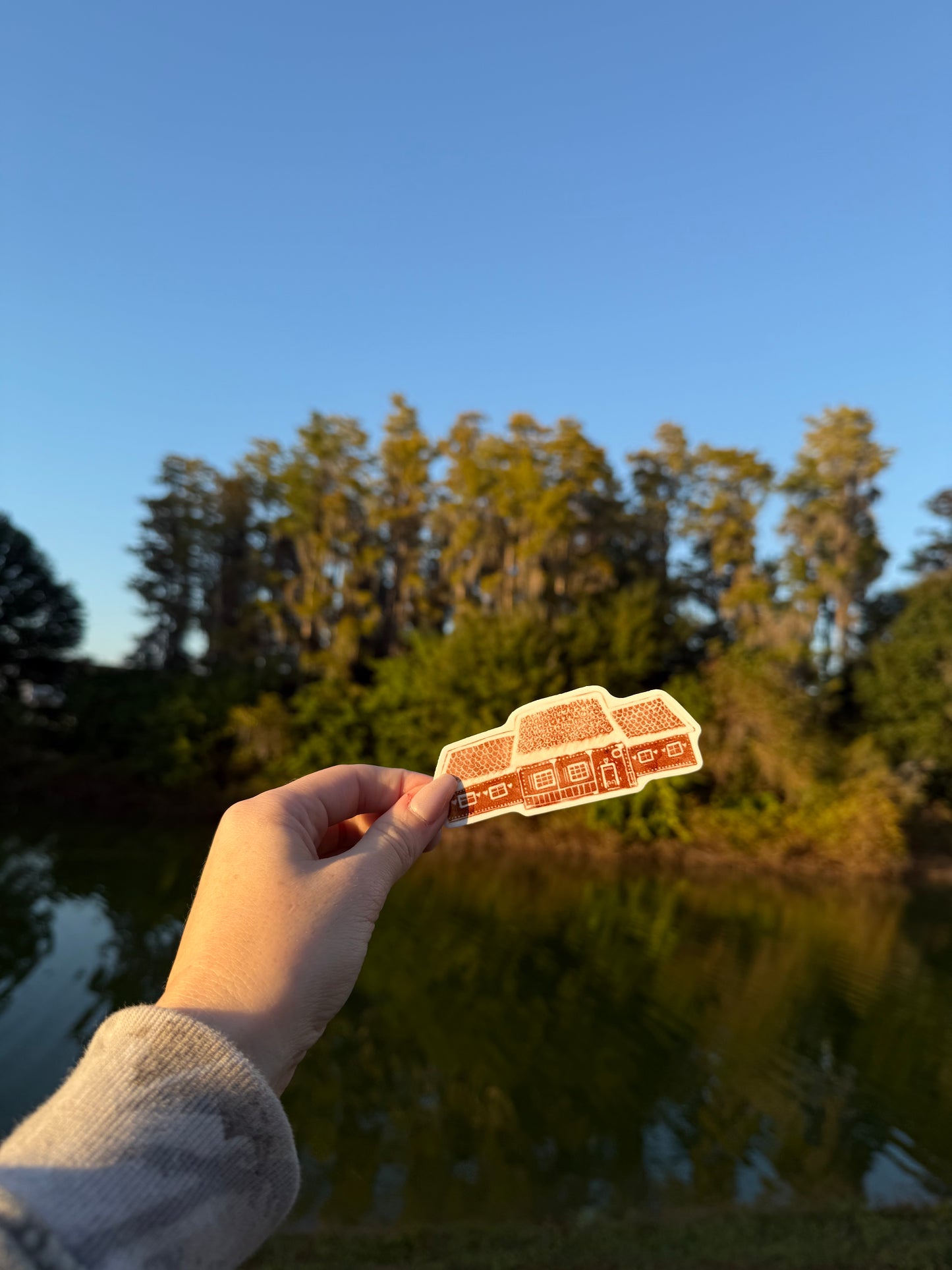 Gingerbread House Sticker