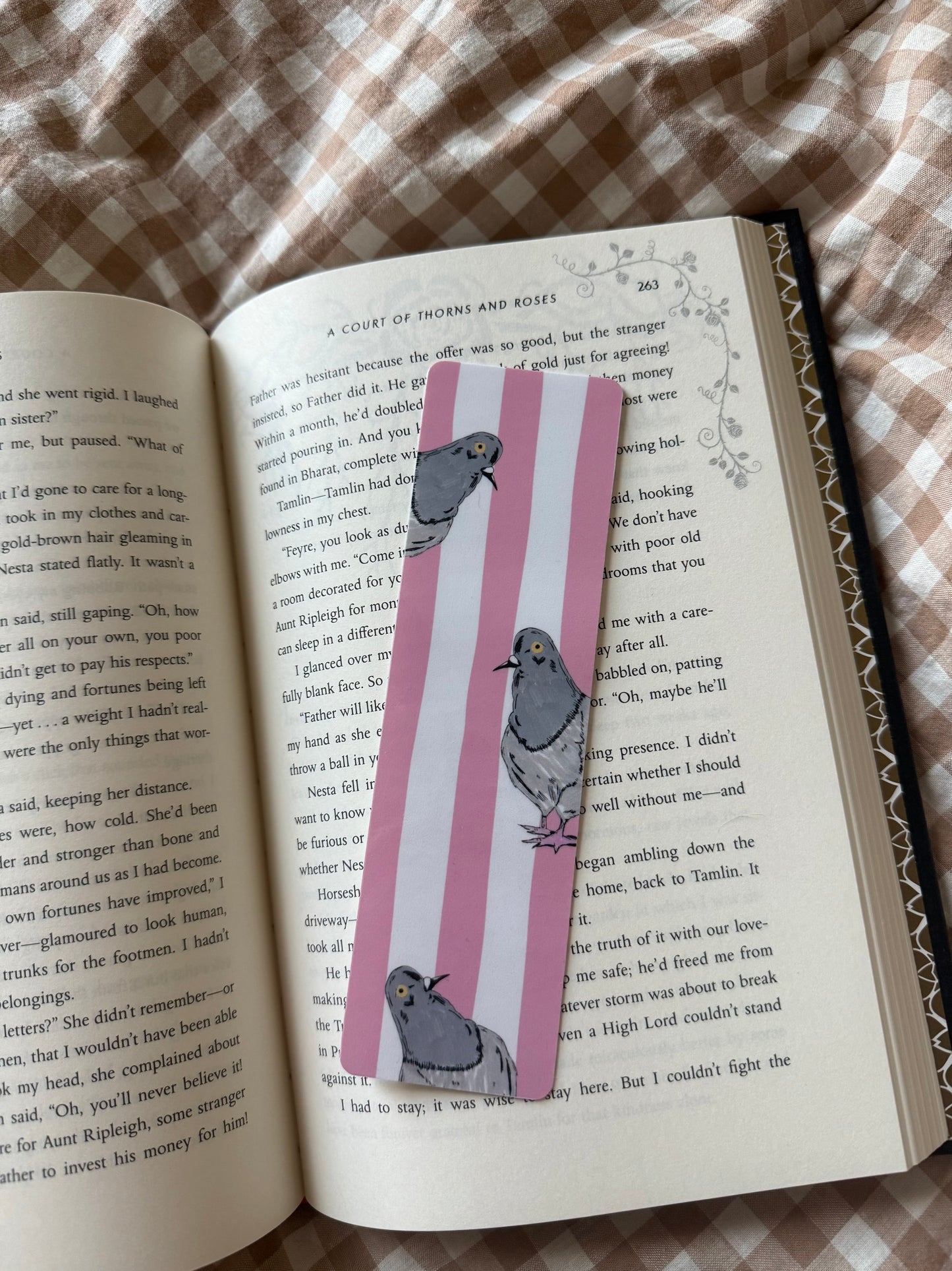 Pigeon Bookmark