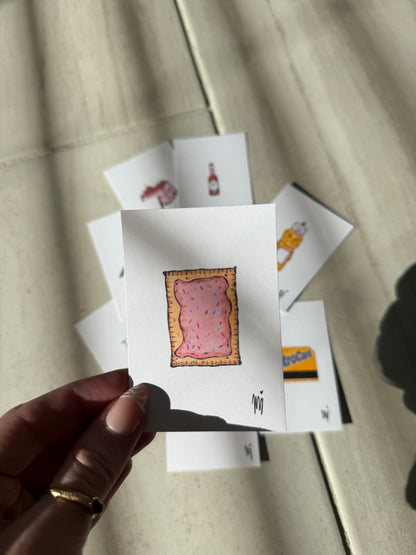 Grocery Collection Mini Print Pack (Set of 5)