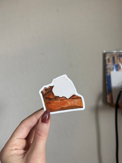 Pumpkin Pie Sticker