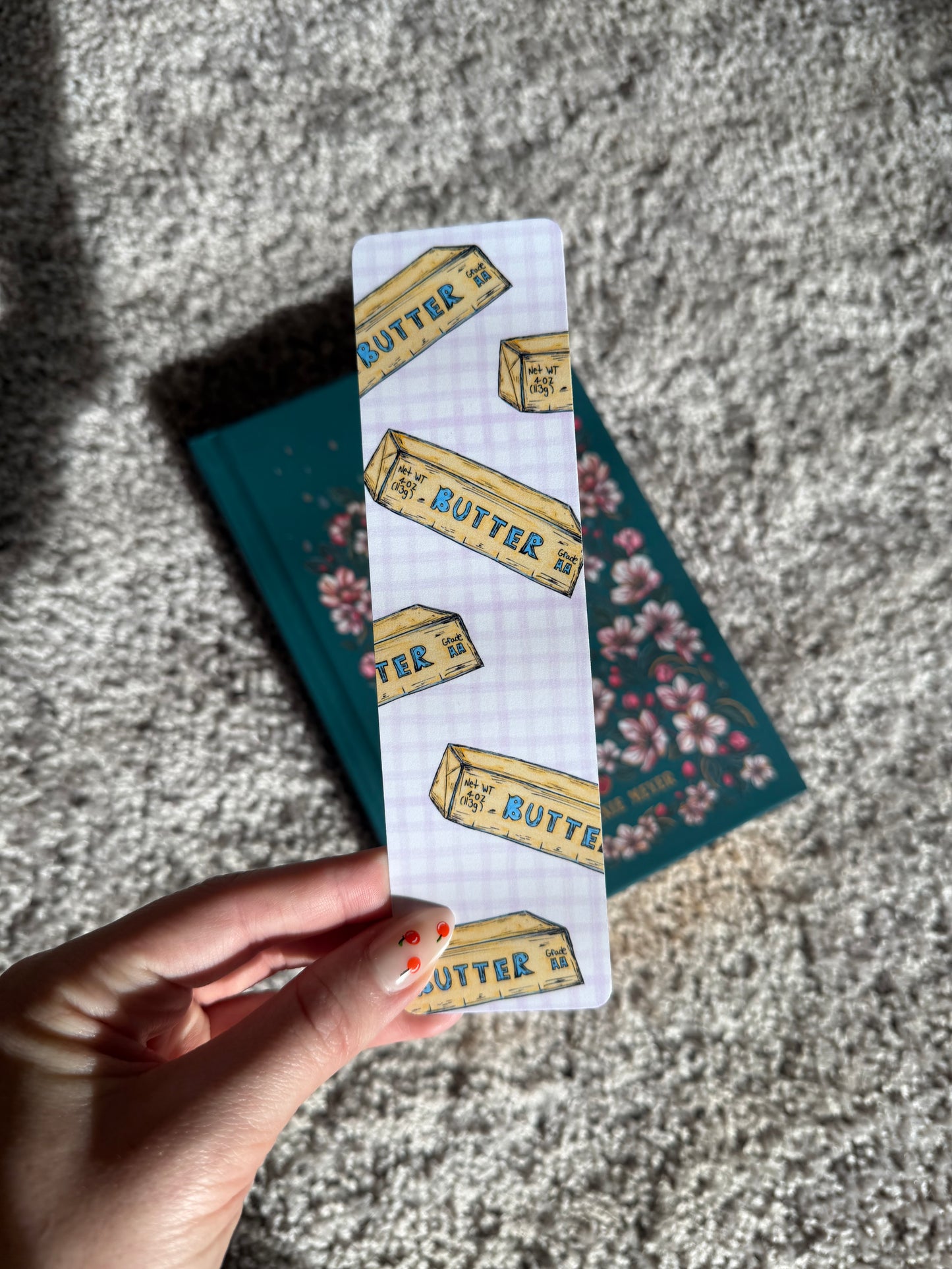 Butter Pattern Bookmark 🧈✨