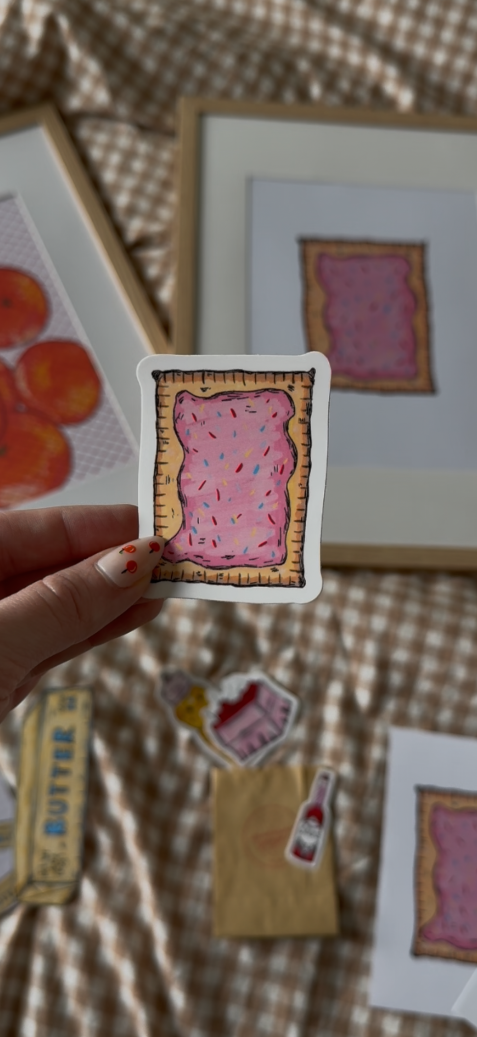 Toaster Pastry Sticker