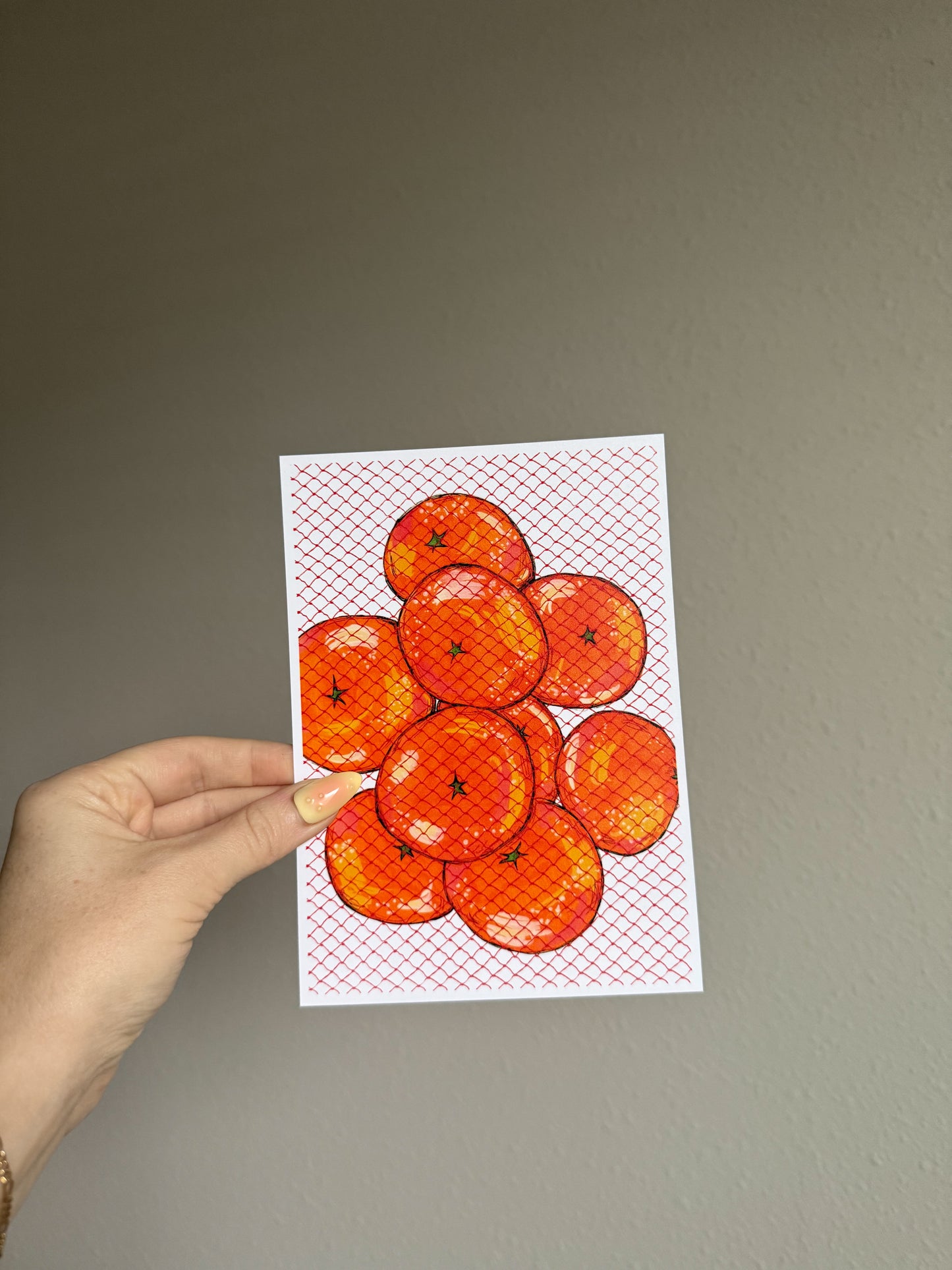 Oranges Print 🍊