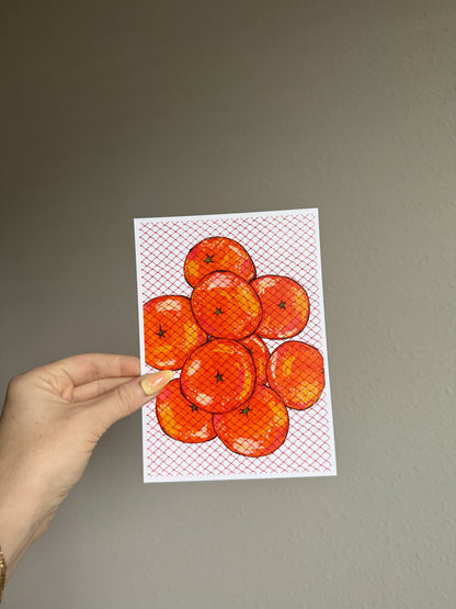 Oranges Print 🍊