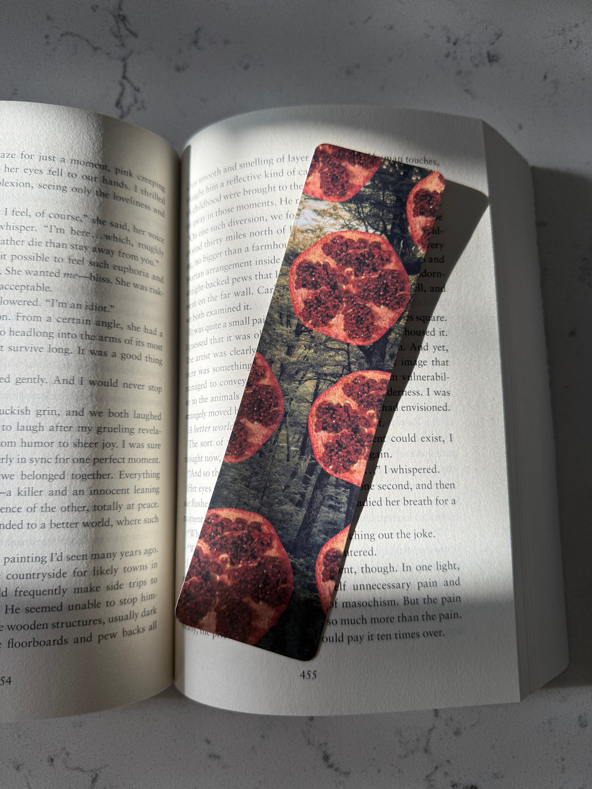 Pomegranate Bookmark