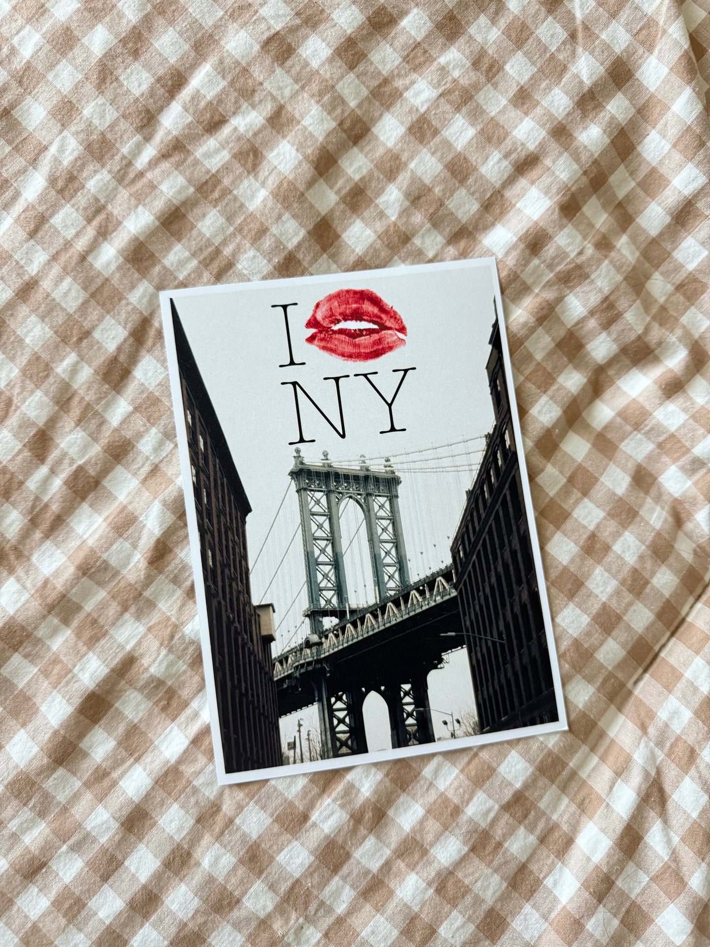I 💋 NY Print