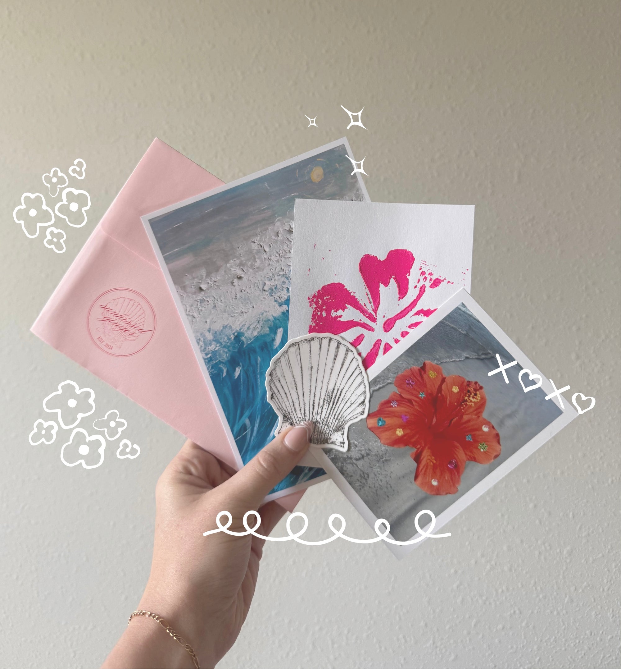 Sign up for my art snail mail club 💌
