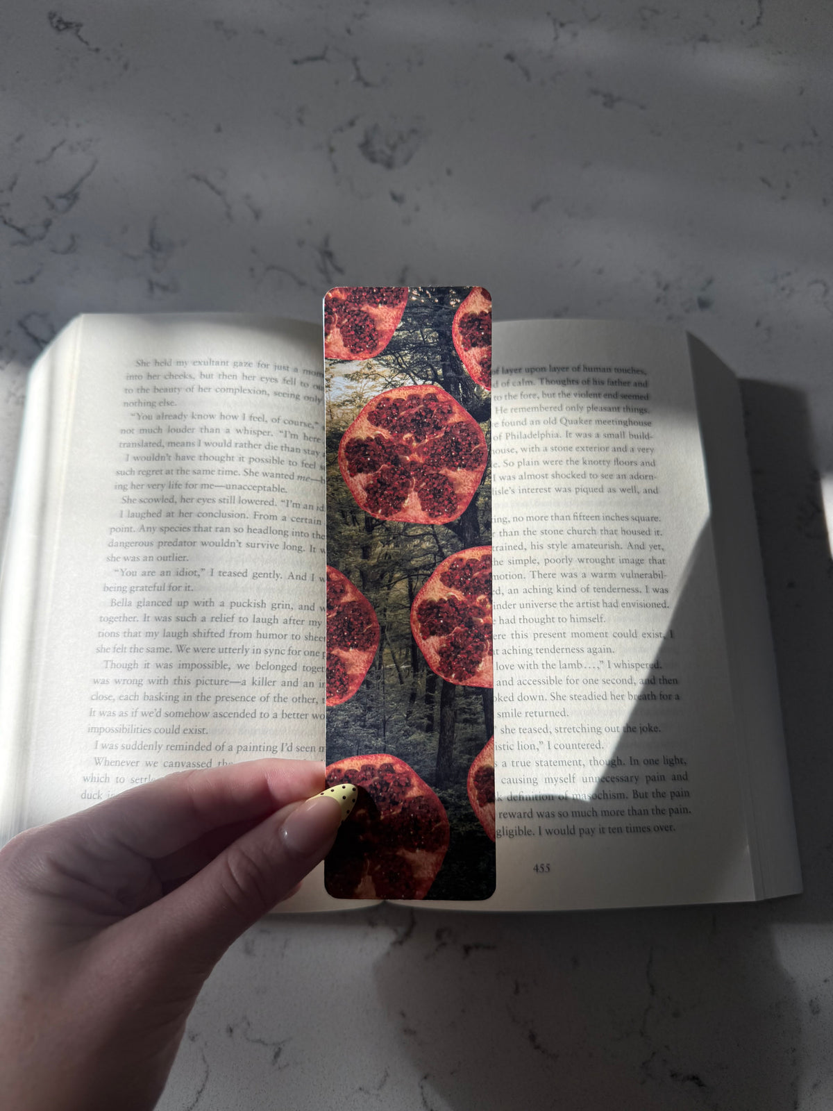 Pomegranate Bookmark
