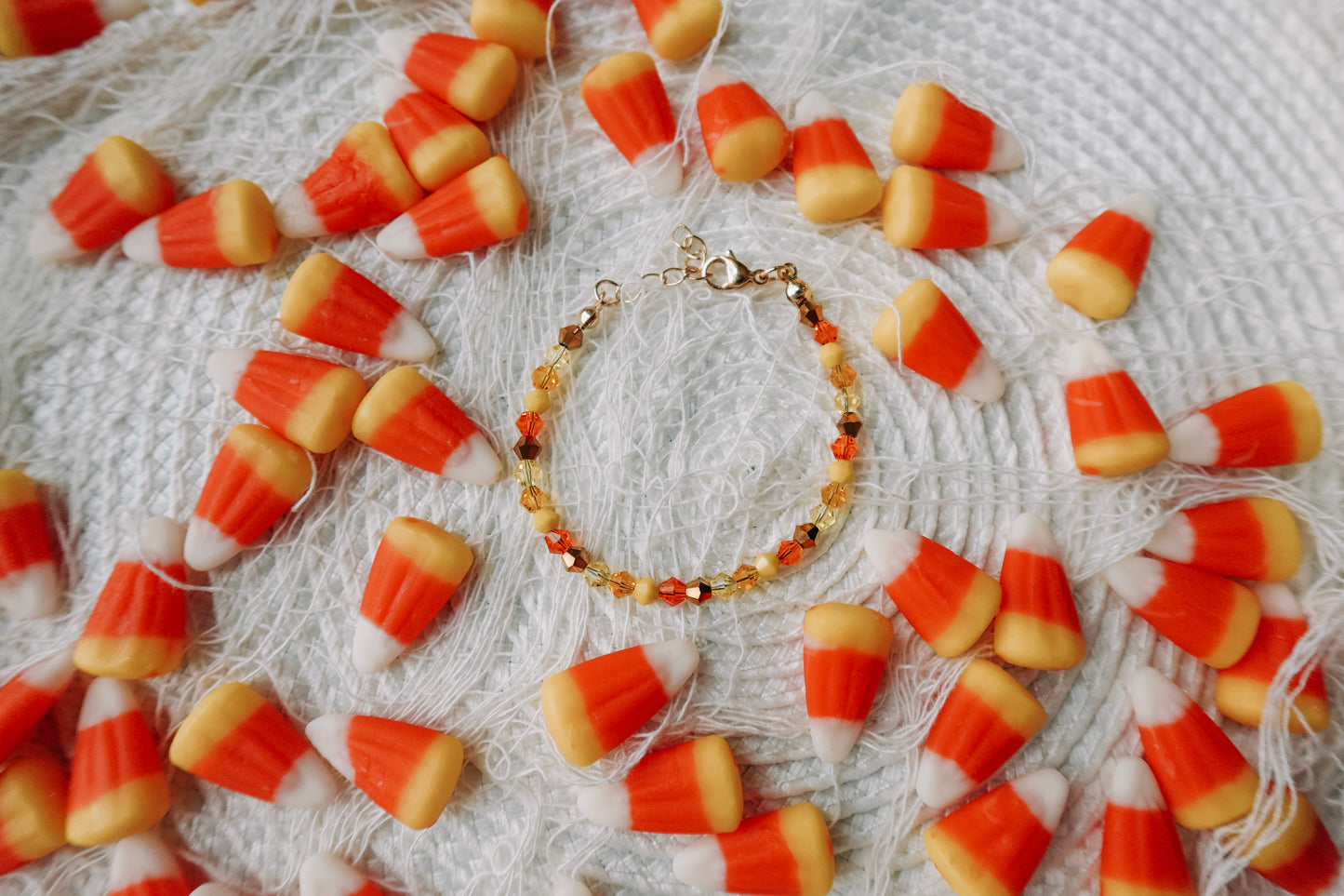 Candy Corn Bracelet 🍬🎃