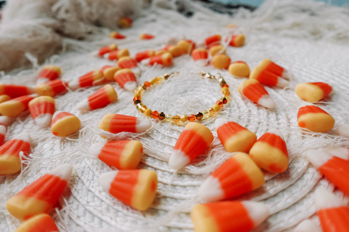 Candy Corn Bracelet 🍬🎃