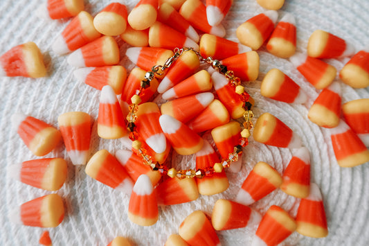 Candy Corn Bracelet 🍬🎃