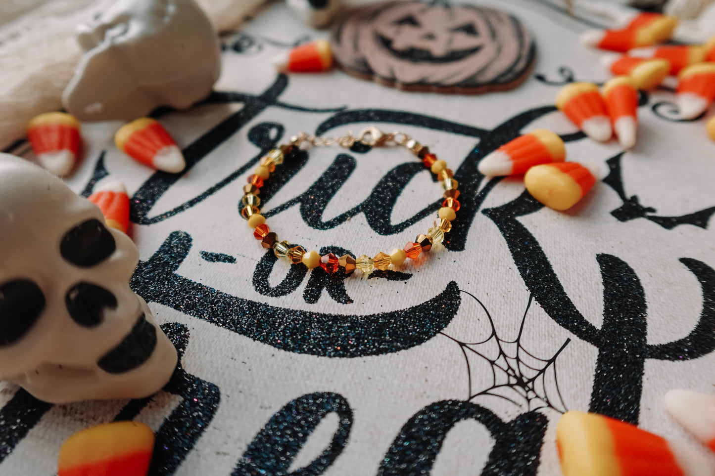 Candy Corn Bracelet 🍬🎃