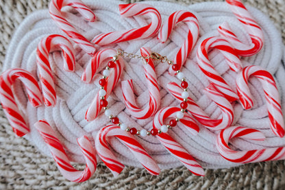 Candy Cane Bracelet 🍬🎄