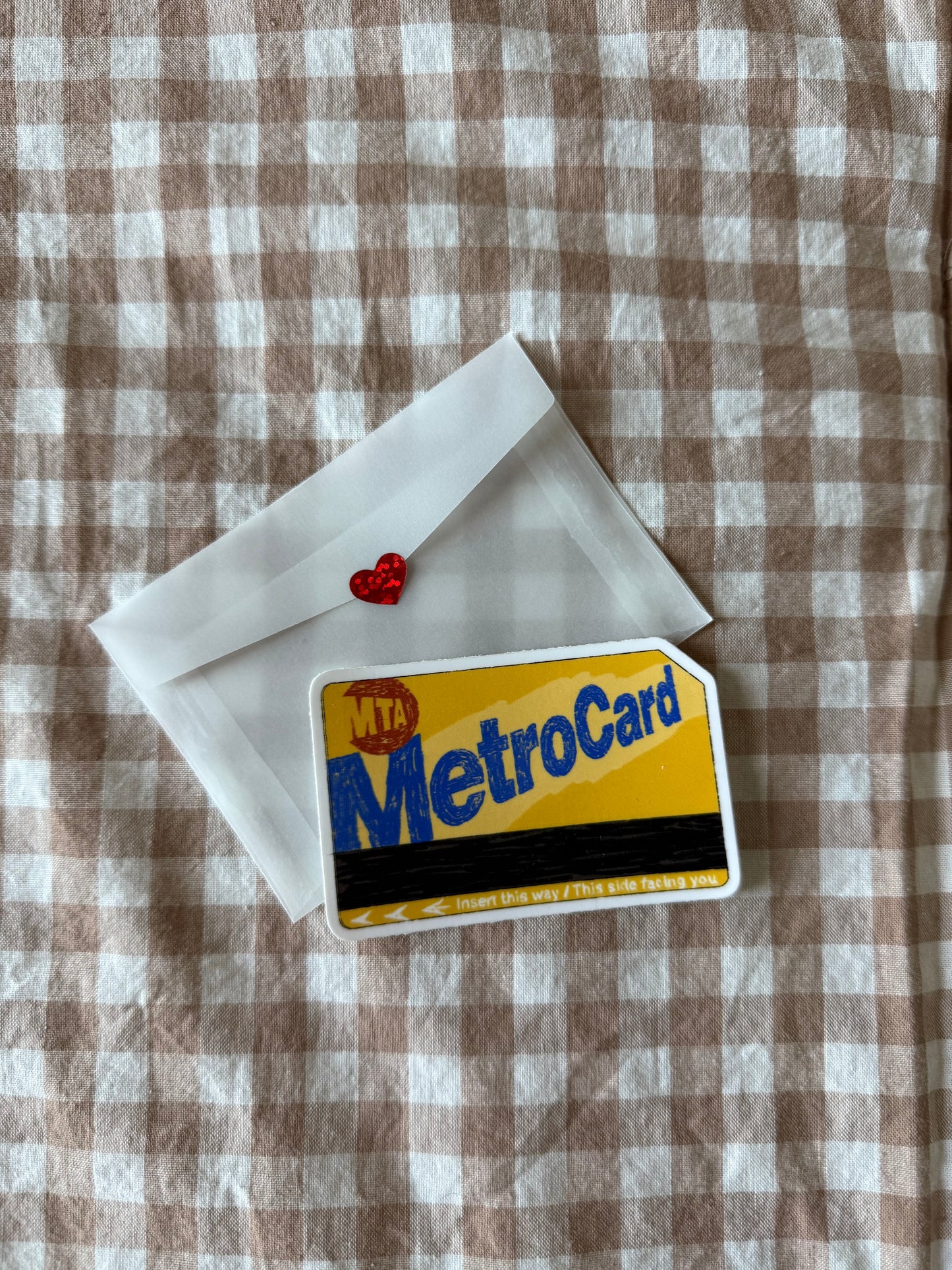 MetroCard Sticker