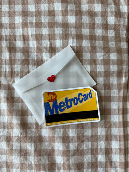 MetroCard Sticker