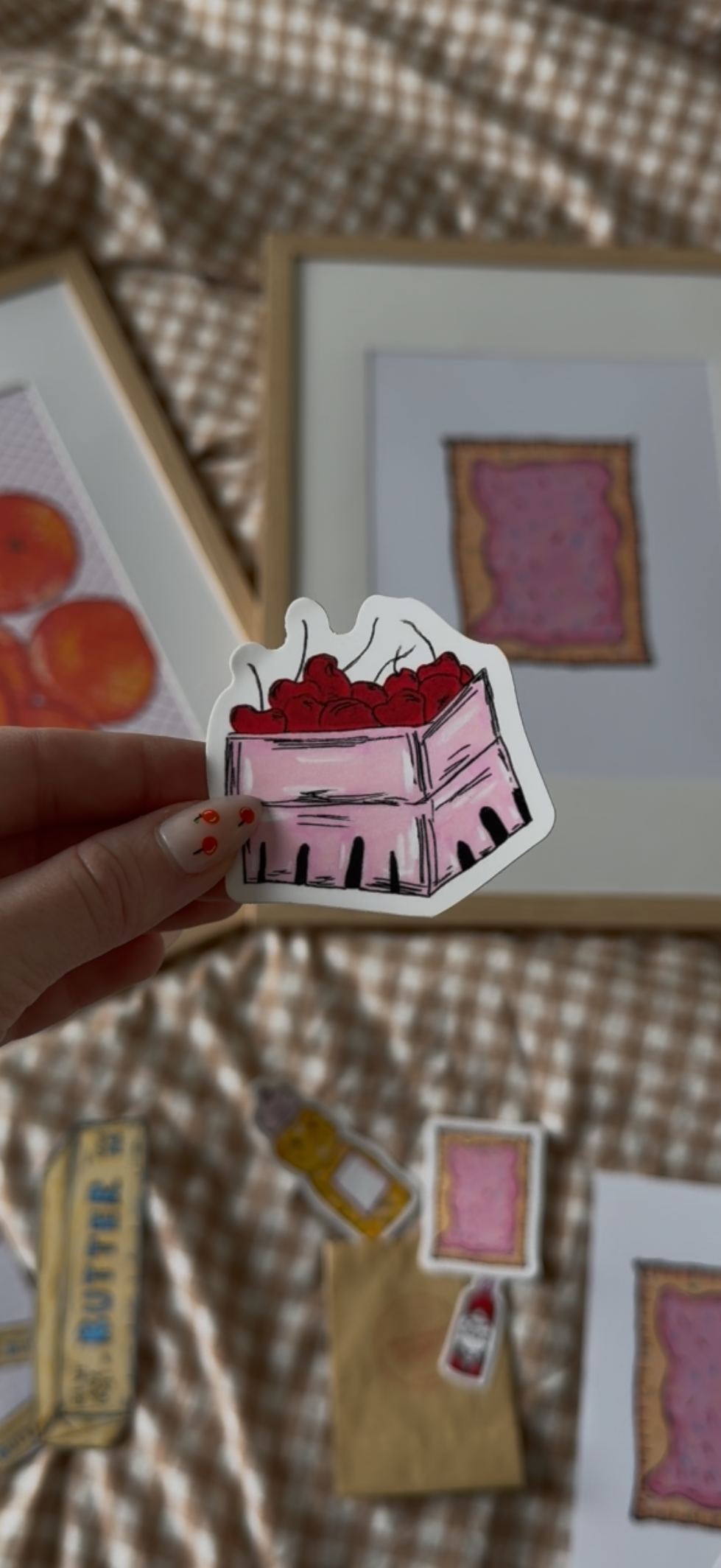 Cherries Sticker 🍒