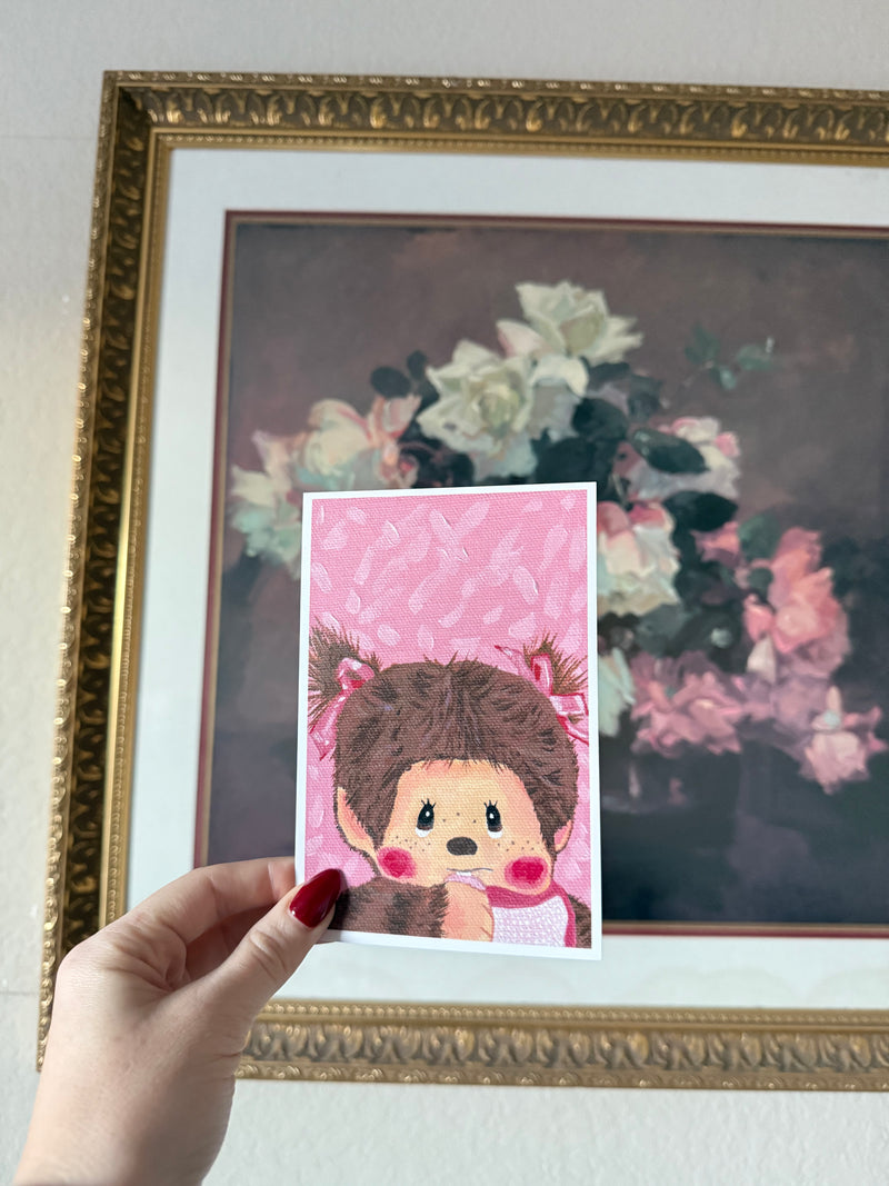 Monchhichi Print 💕