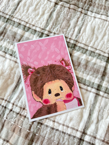 Monchhichi Print 💕