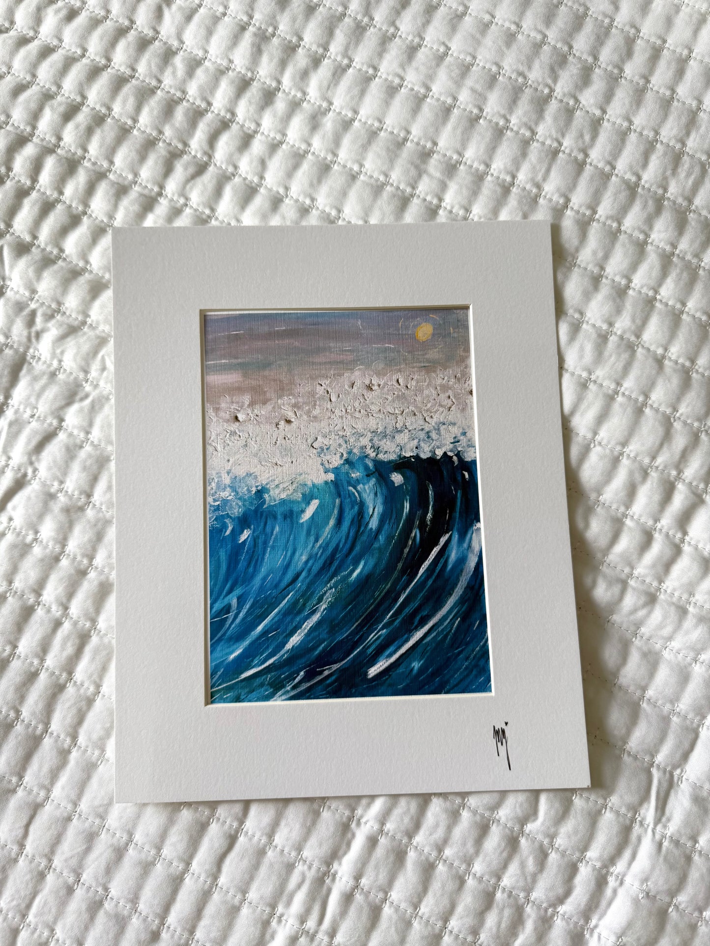 Waves Print