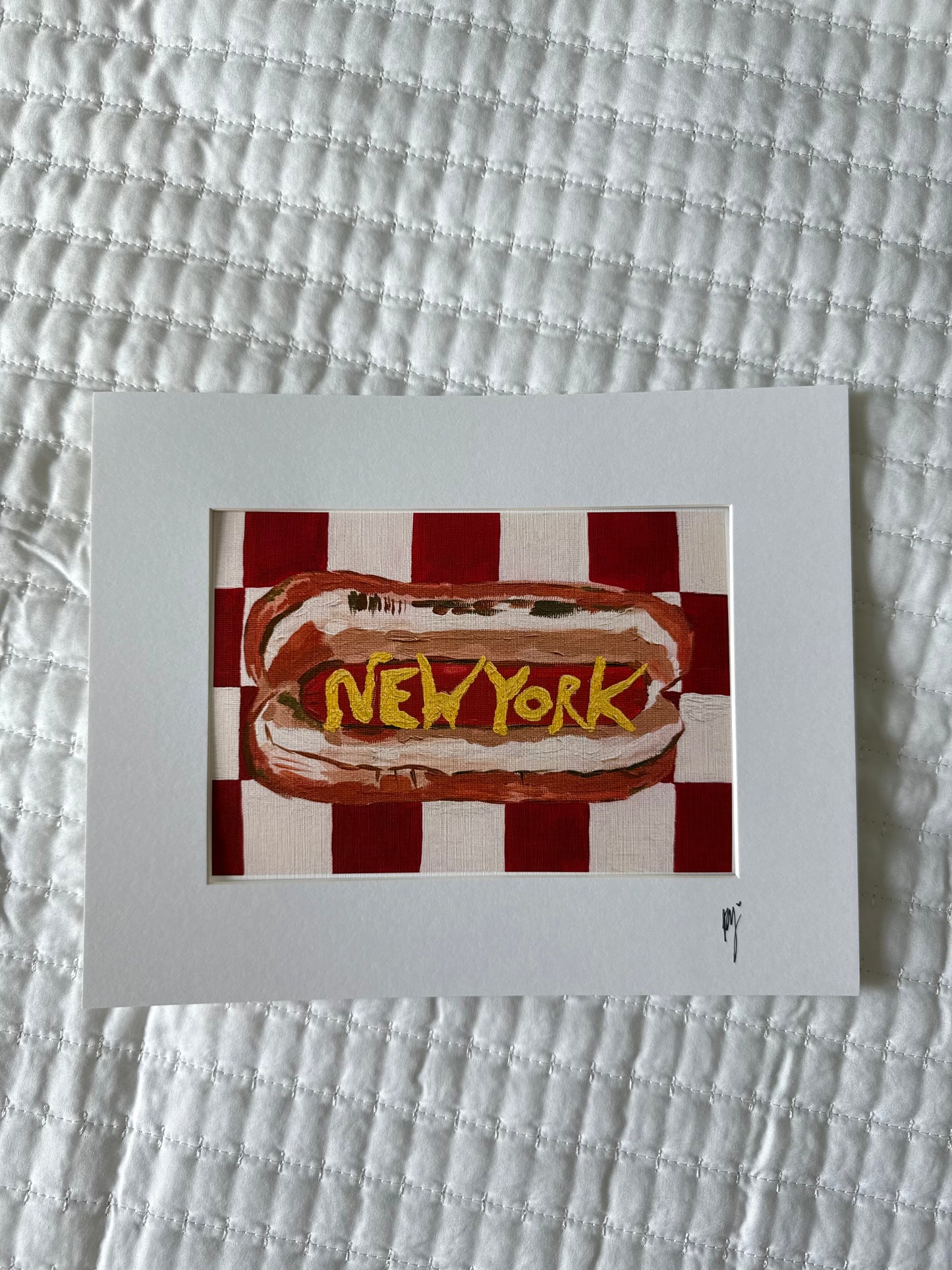 Hot Dog Print