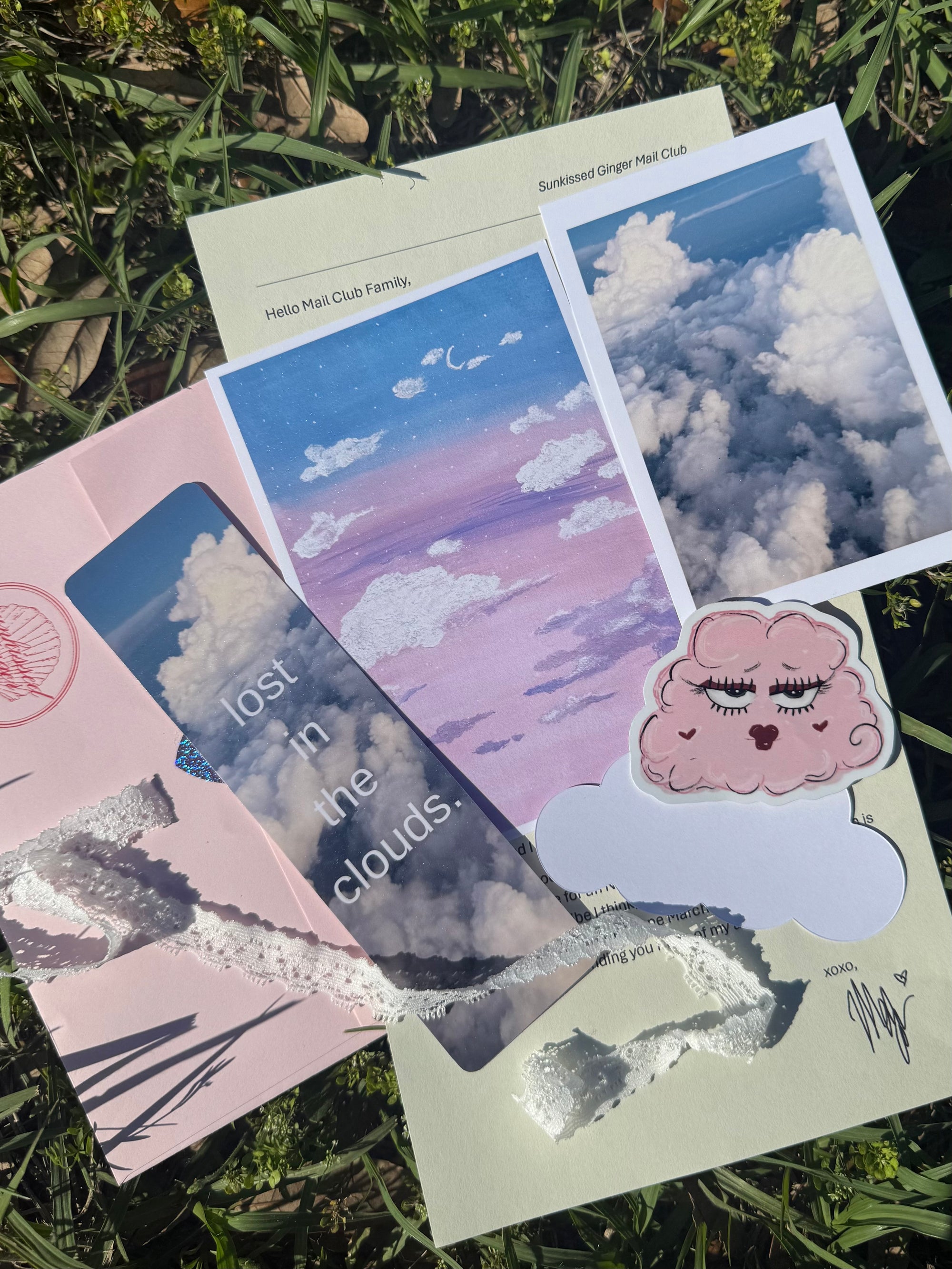 Sign up for my art snail mail club 💌