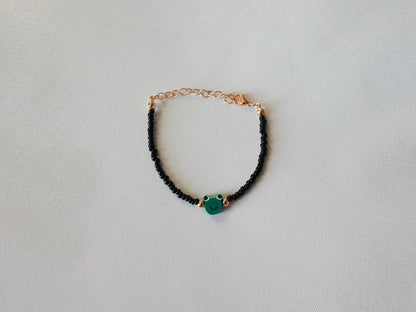 Green Frog Bracelet
